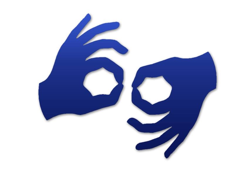 Logo informacja dla osób niesłyszących